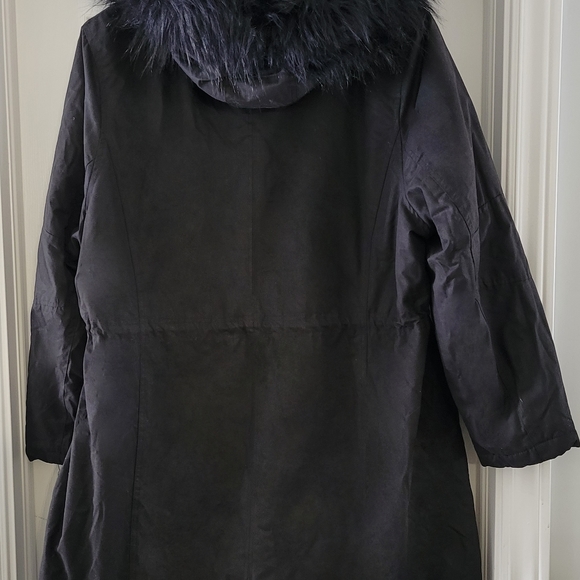 Plus Size Double Zip Winter Jacket (Maternity) - Picture 2 of 4